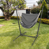 Tangkula Adjustable Hammock Chair with Stand