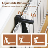 Tangkula Portable Aluminum Clothes and Towel Drying Rack