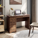 Computer Desk with 3 Drawers - Tangkula