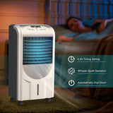 Evaporative Cooler and Heater, Portable Cooling Fan with Remote Control, 3-Mode, 3-Speed and Timer Function