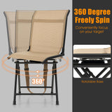 Tangkula 360-degree Swivel Blind Chair, Foldable Free Rotation Hunting Chair, Chair for Camping, Hunting, Fishing