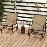 Tangkula Patio Glider Chair