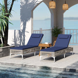 Tangkula Patio Chaise Lounge Chair