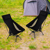 Tangkula Portable High Back Camping Chairs