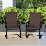 Tangkula Set of 2/4 Patio Chairs