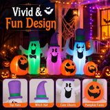 Tangkula 8 FT Halloween Inflatable Decorations