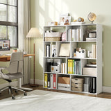 Tangkula 12 Cube 4-Tier Freestanding Storage Organizer Bookcase with Open Cubes