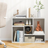 Tangkula 2 Pieces L-Shaped TV Stand