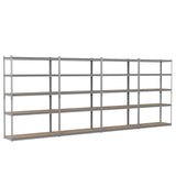 Tangkula 5-Tier Heavy Duty Garage Shelving Unit 2200 LBS Metal Storage Organizer Rack