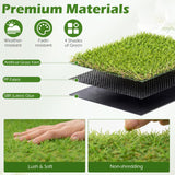 Tangkula 15 FT x 7 FT Artificial Turf Rug