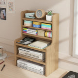 Tangkula Desktop Organizer with 2 Removable Shelves