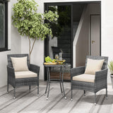 Tangkula 3Piece Patio Furniture Set