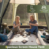 Tangkula 12.5' x 11.7' Screen House Tent