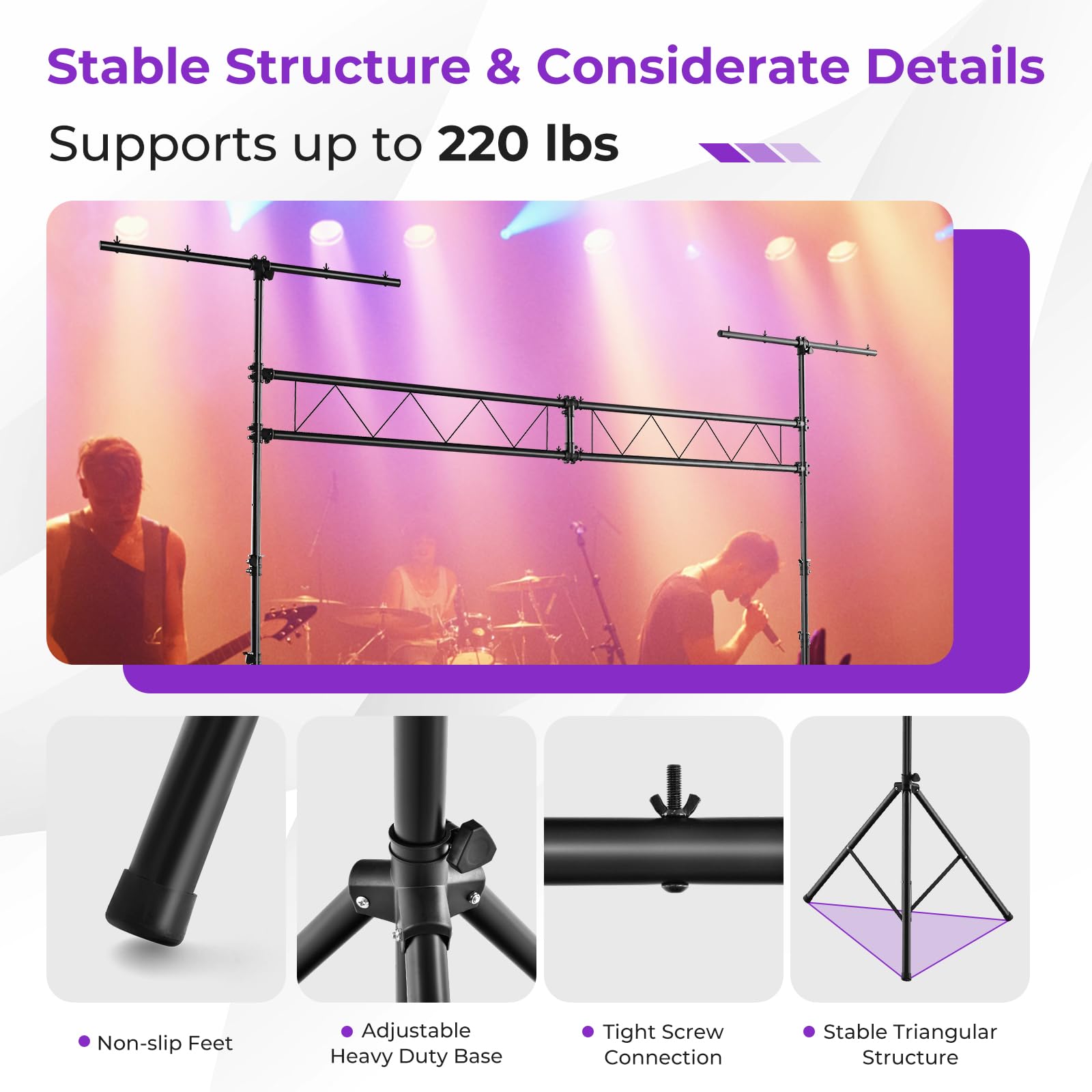 Stage Lighting Stand - Tangkula