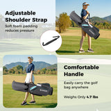 Tangkula Golf Cart Bag with 14-Way Divider Top