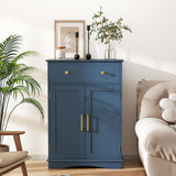Tangkula Modern Freestanding Bathroom Storage Cabinet