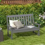 2-Person Outdoor Garden Park Bench, All-Weather HDPE Patio Loveseat Chair  - Tangkula