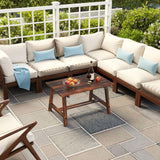 Tangkula Outdoor Coffee Table