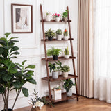Tangkula 5-Tier Ladder Shelf Bookcase for Living Room