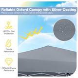 Tangkula 10 x 10 Feet Pop up Canopy Tent with Carrying Bag and 4 Sandbags