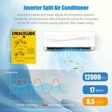 12000 BTU Mini Split Air Conditioner - Tangkula
