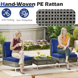 Tangkula 3 Pieces Patio Furniture Set