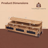 Tangkula TV Stand for TVs up to 75 Inch for Living Room