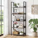 Tangkula 5-Tier Bookshelf for Living Room