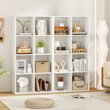 Tangkula 8-Cube Bookcase, 5-Tier Bookshelf with Open Compartments