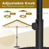 Tangkula 30lbs Umbrella Base