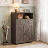 Tangkula 24 x 12 x 40 Inches Farmhouse Bathroom Storage Cabinet