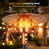Tangkula 50,000 BTU Patio Propane Heater 86” Tall Portable Gas Heater