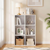 Tangkula 3/4/6/9-Cube Bookcase with Anti-Toppling Device (1/2)
