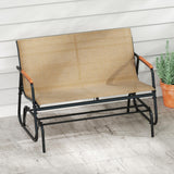 Tangkula 2/3-Person Outdoor Glider Bench