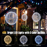 Tangkula 3 Pack Christmas LED Light Balls for Tree
