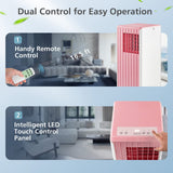 Portable Air Conditioner for Room up to 350 Sq. Ft, 10000 BTU 3-in-1 AC Unit for Bedroom w Dehumidifier/Fan/Cool/Sleep Mode