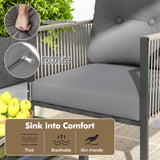 Tangkula 4/8 Pieces Patio Furniture Set