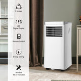 Portable Air Conditioner, 10000 BTU AC Cooling Unit with Remote Control,