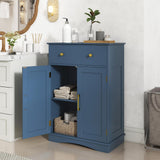 Tangkula Modern Freestanding Bathroom Storage Cabinet