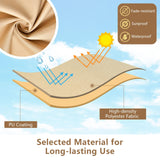 Tangkula Patio Furniture Covers 3 Piece Set