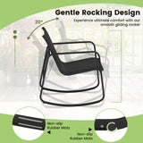 Tangkula 4 Piece Patio Furniture Set for Balcony Poolside Garden