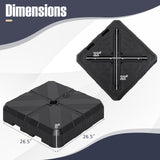 Tangkula Cantilever Umbrella Base for Outdoor Patio