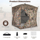 Tangkula 270° See Through Hunting Blind