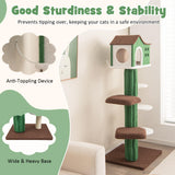 Cactus Cat Tree for Indoor Cat - Tangkula