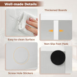 Tangkula 7-Cube Bookcase | Freestanding Storage Organizer with 7 Open Cubbies