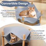Tangkula Elevated Cat Hammock Bed