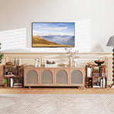 Tangkula 3 Tier Geometric Bookshelf
