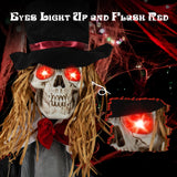 Tangkula Halloween Animatronic Skeleton Bride / Groom