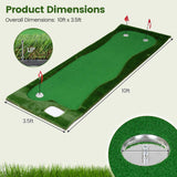 Tangkula 10 FT Golf Putting Green