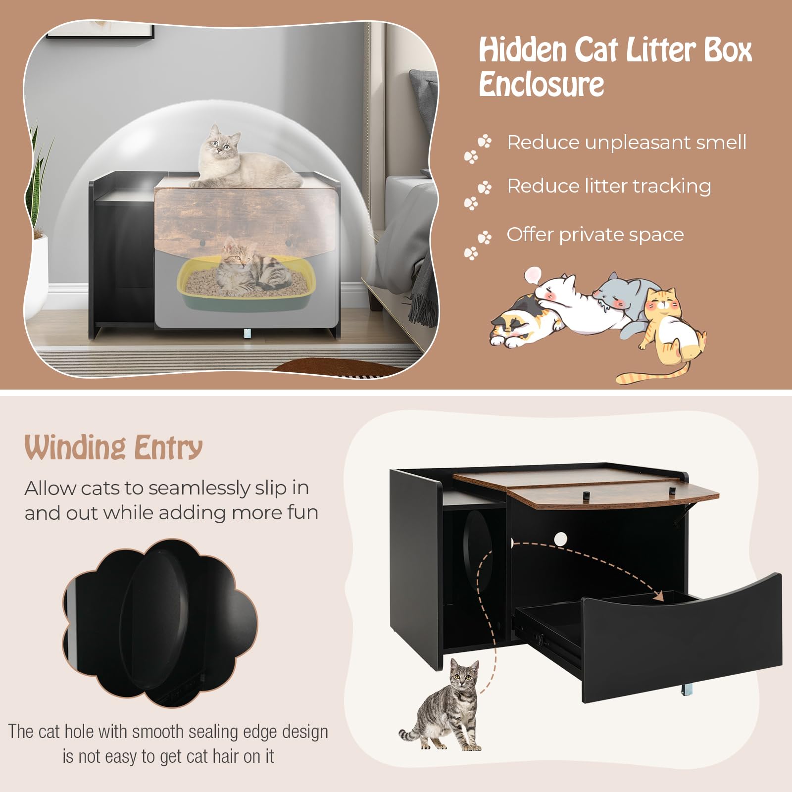 Litter Tracking Fresh Flip Litter Box Fresh Step Low Tracking Cat